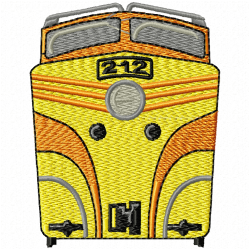 Trains Embroidery Design 10 Trains Embroidery Design 10